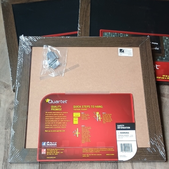 Rustic Brown Chalkboard Set - Picture 2 of 4